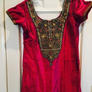 Be a Bollywood diva in this Lovely Indian salwar.