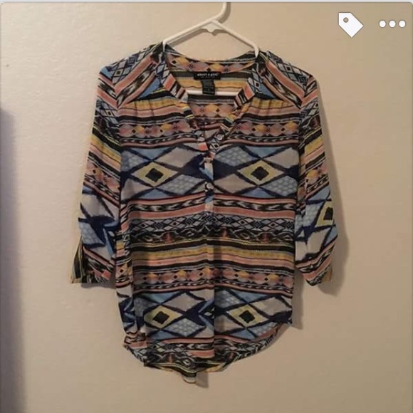 Button Down Blouse
