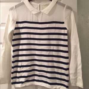 Andi and Lucy sheer blouse