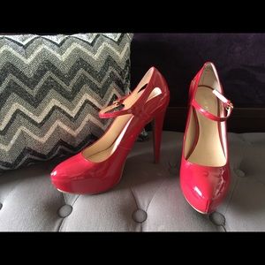 Nine West Red High Heels