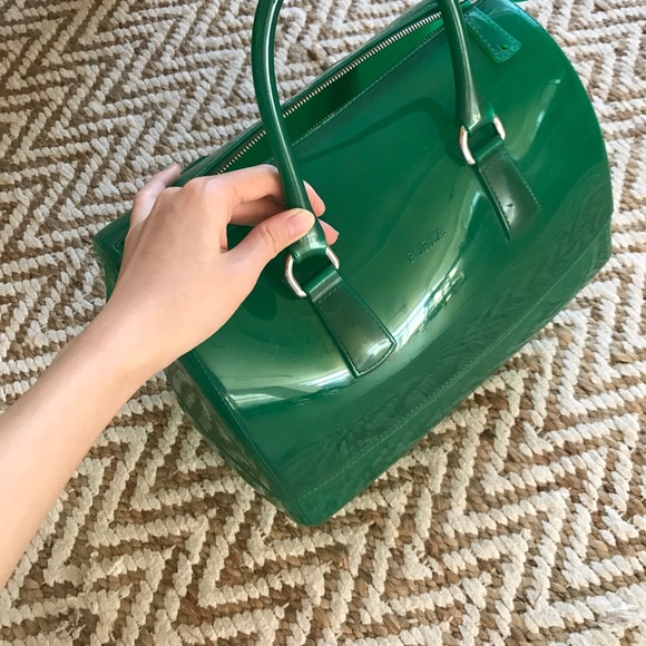 Furla candy bag in green
