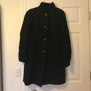 Black J. Crew car coat!