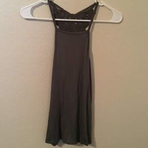 Tillys Green Tank Top