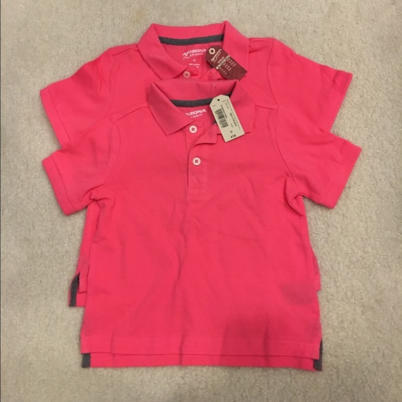 Pink boy polo!