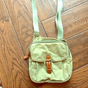 Vintage corduroy fossil bag