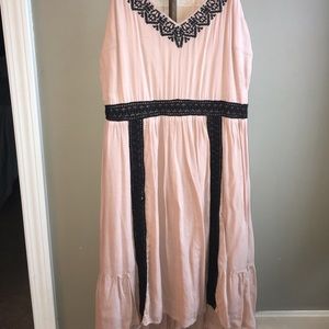 Entro blush pink dress