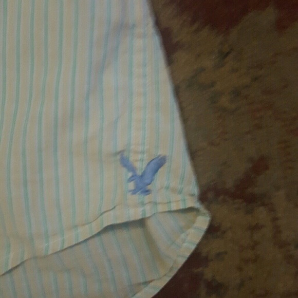 American eagle brand long sleeve dress shirt. - Picture 3 of 3