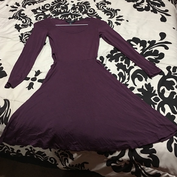 American Eagle Purple Soft & Sexy Dress - Picture 2 of 3