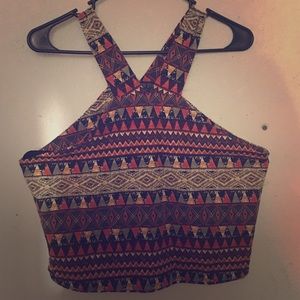 Forever 21 plus size Aztec crop top !