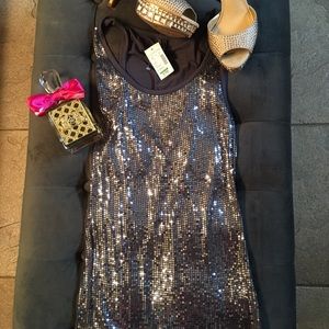 Sequin top New with tag xs