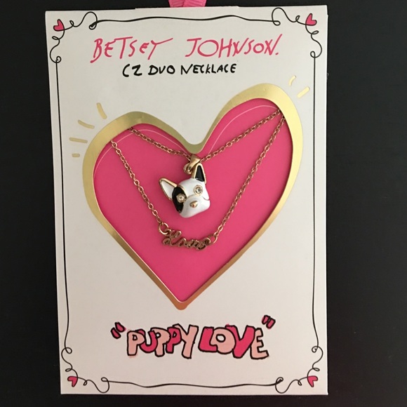 NWT Necklace Betsy Johnson 🐶