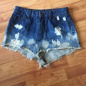 BDG High Rise cheeky shorts size 28