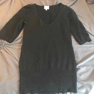 Black sparkly BCBG sweater-Size Small