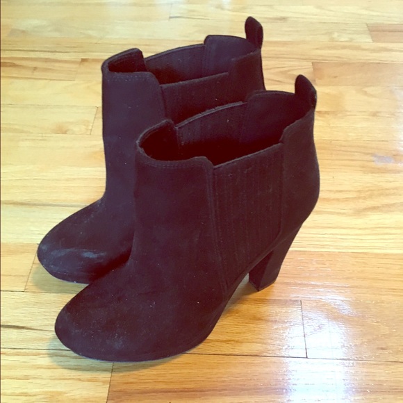 H&M Suede Black Booties - Picture 3 of 3