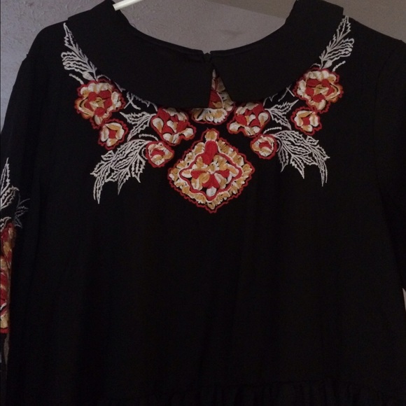Embroidered dress