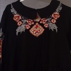Embroidered dress