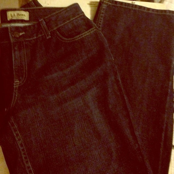 LL Bean Favorite Fit Jeans Curvy