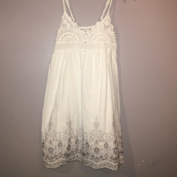 Crochet top day dress