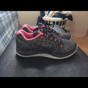 Leopard print Nike lunar glides