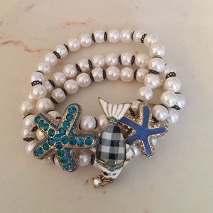Betsey Johnson starfish bracelet