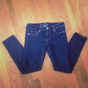 American Eagle skinny jeans.