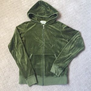Juicy Couture velour tracksuit Emerald Green, L