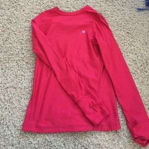 Layer 8 pink athletic performance top