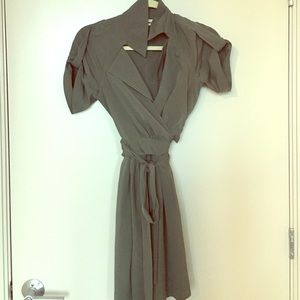 Green Rachel Roy Wrap Dress