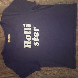 NWOT Hollister Crop Tee