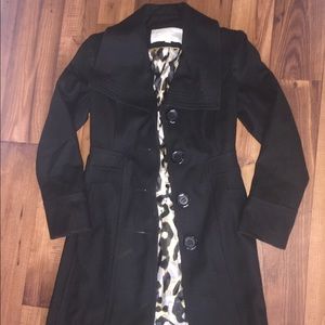 Jessica Simpson Black Peacoat •Size Small• EUC
