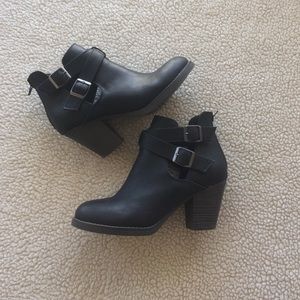 Maurices Faux Leather Booties