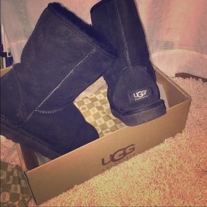 Black Ugg Boots size 7