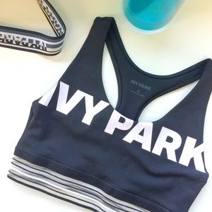 NWT Ivy Park Logo Sports Bra