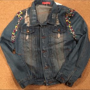 Embellished Denim Jacket