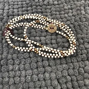 Bronwen beaded wrap bracelet