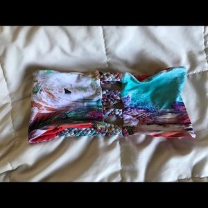 NWOT San Lorenzo Braided Bandeau M