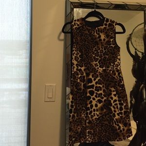 Leopard print dress