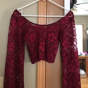 Black Milk Amelia Wine Crop