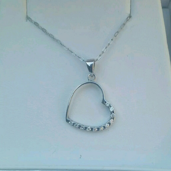 💕 Free Gift w/Purchase 925 Heart Pendant Necklace