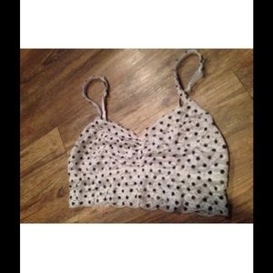 Victoria's Secret PINK Medium Longline PolkadotBra