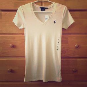 Ralph Lauren V-neck Tee Shirt