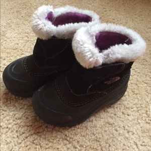 The North Face kid snow boots