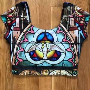 Black Milk Cathedral Nana Top