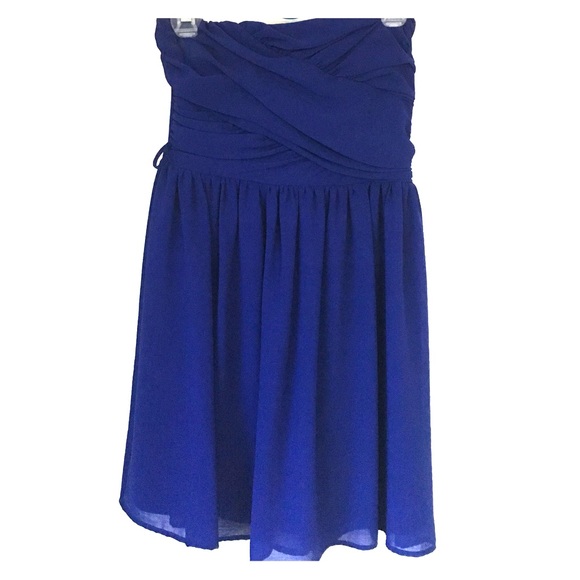 Strapless dress