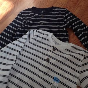 NWT warm thermal henleys