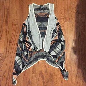 sweater cardigan/vest