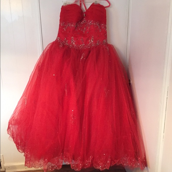 Red Sweet 16 Dress