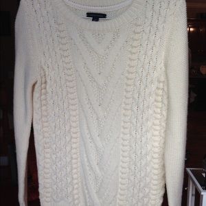 Size small Tommy Hilfiger white sweater