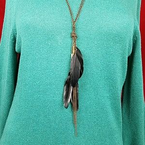 Coldwater Creek Gorgeous multimedia necklace