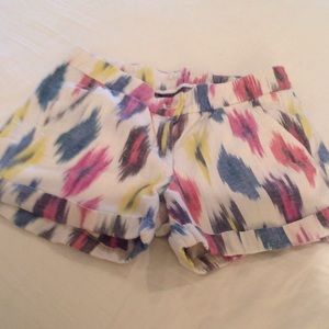 J Crew Ikat shorts